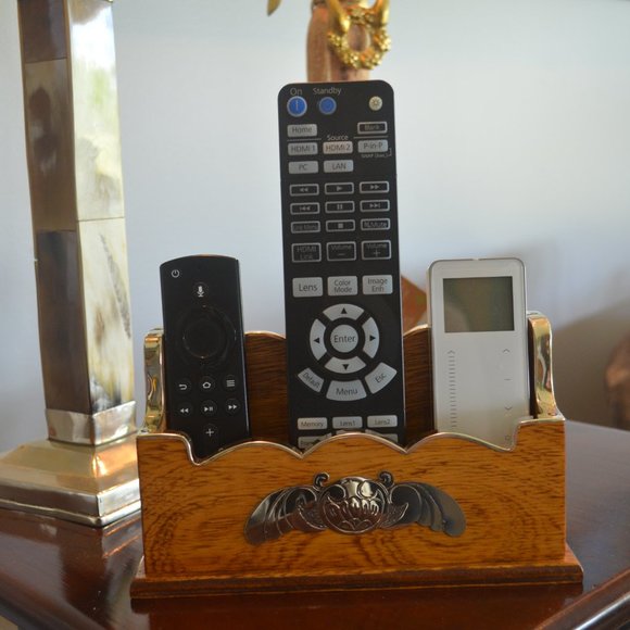 Organizer #B-2 darker wood - Picture 3 of 10
